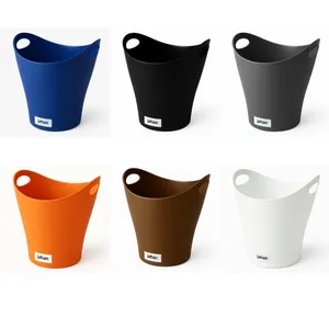 سطل زباله اداری جهان مدل دسته دار بسته 6 عددی