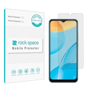 Rockspace transparent screen protector HyGEL model suitable for Oppo A15 mobile phone