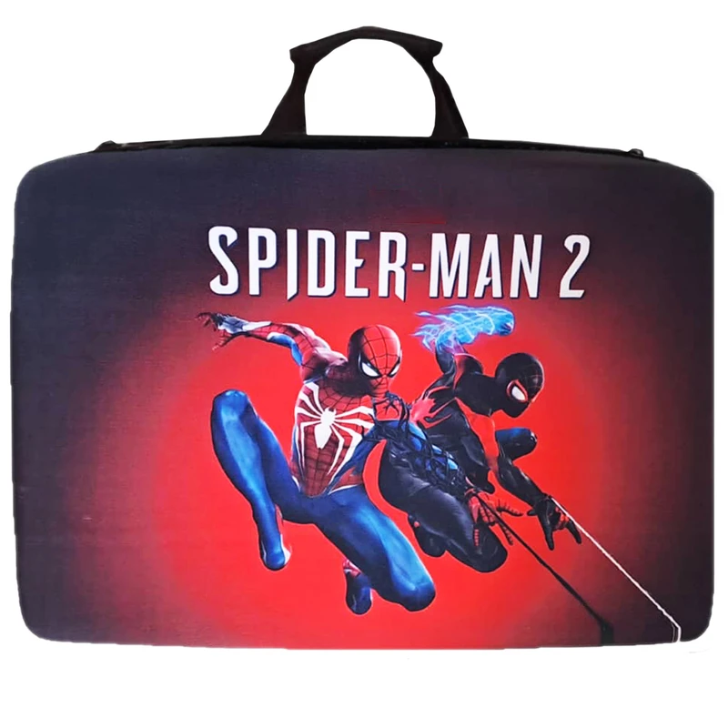 کیف حمل کنسول پلی استیشن 5 طرح مرد عنکبوتی مدل SPIDERMAN KE5052
