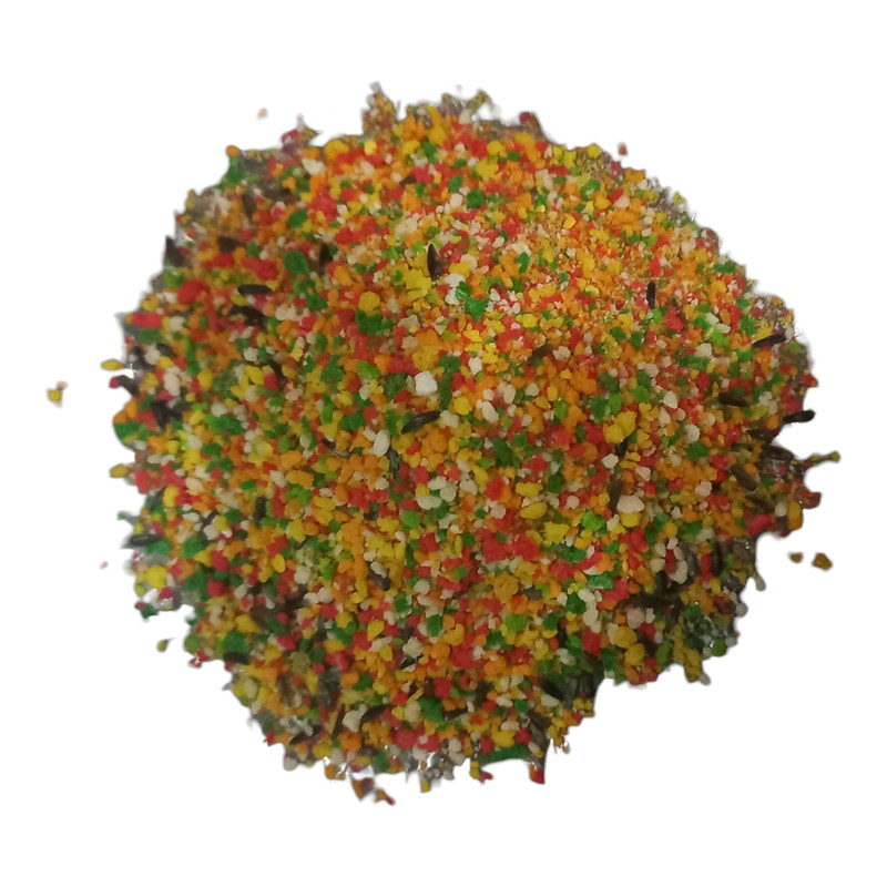 غذای نرم طوطی سانان مدل میوه ای وزن 250 گرم