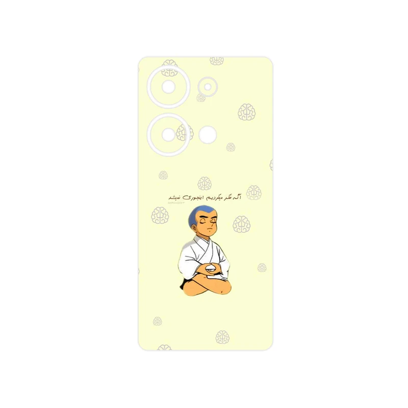 برچسب پوششی ماهوت مدل Ikkyu-san مناسب برای گوشی موبایل شیائومی Redmi Note 13 Pro 4G