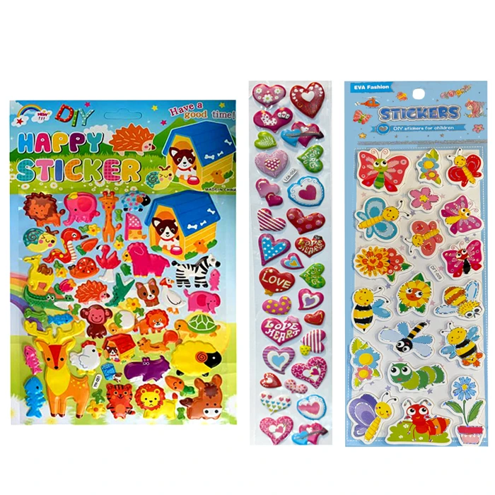 برچسب طرح فانتزی کد 4103 بسته 3 عددی