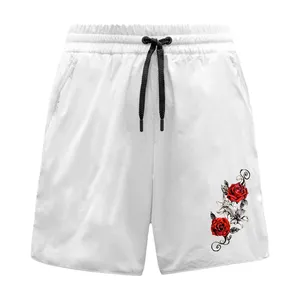 شلوارک مردانه مدل گل رز کد E 338