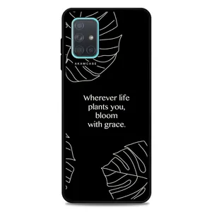 AKAM AMC-WSGA71-QOUTES8 Cover For Samsung Galaxy A71
