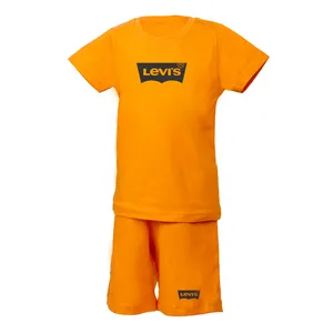 ست تی شرت و شلوارک پسرانه مدل lvs-or-1