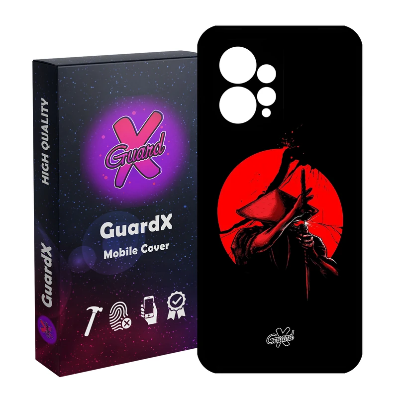 کاور گارد ایکس طرح Samurai مدل Glass10251 مناسب برای گوشی موبایل شیائومی Redmi Note 12 4G