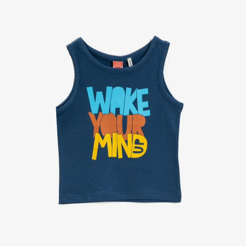 تاپ پسرانه کوتون مدل wake up