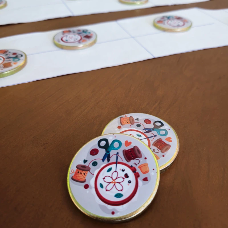 عکس شماره 4 : وزنه نگهدارنده الگو مدل dn6 بسته 6 عددی