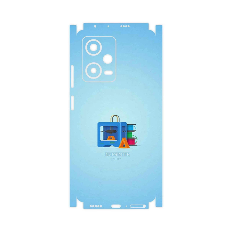 برچسب پوششی ماهوت مدل 3D Printer-FullSkin مناسب برای گوشی موبایل شیائومی Redmi Note 12 Pro 5G