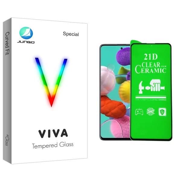 محافظ صفحه نمایش سرامیکی جانبو مدل Viva Glass مناسب برای گوشی موبایل شیائومی Poco M4 Pro 5G