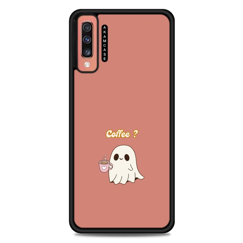 کاور آکام مدل AMC-WSGA70-COFFEE-23 مناسب برای گوشی موبایل سامسونگ Galaxy A70