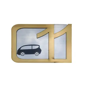 برچسب نشانگر مدل پلاک شماره درب و انبار و پارکینگ کد  KH10*6