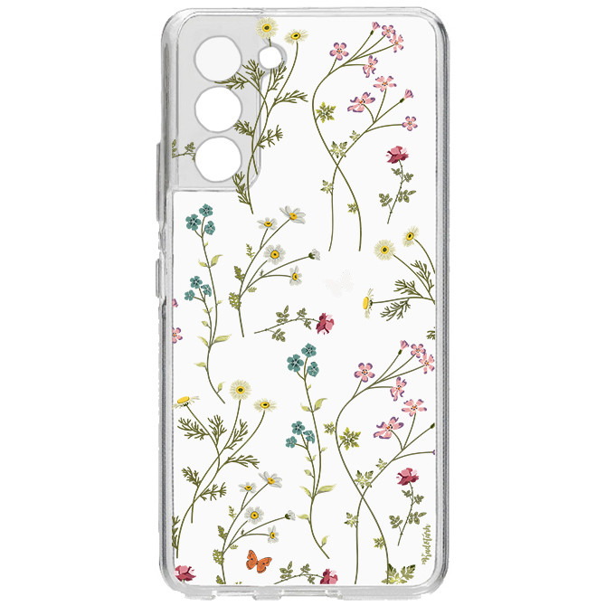 کاور طرح Nice Flower مناسب برای گوشی موبایل سامسونگ  Galaxy S22 