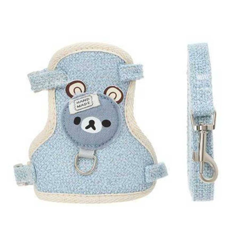 قلاده کتفی سگ و گربه مدل خرسی سایز S