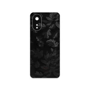 MAHOOT Black-Wildflower Cover Sticker for Oppo A38