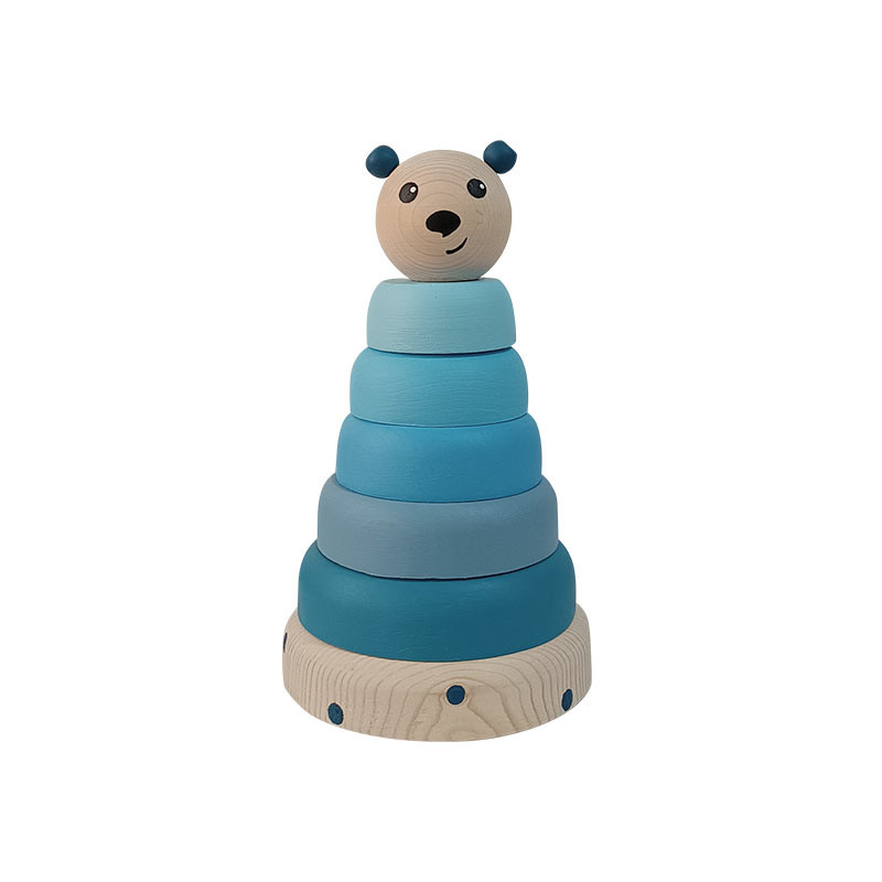بازی فکری برج هیجان طرح خرس مدل MKids56-G-B