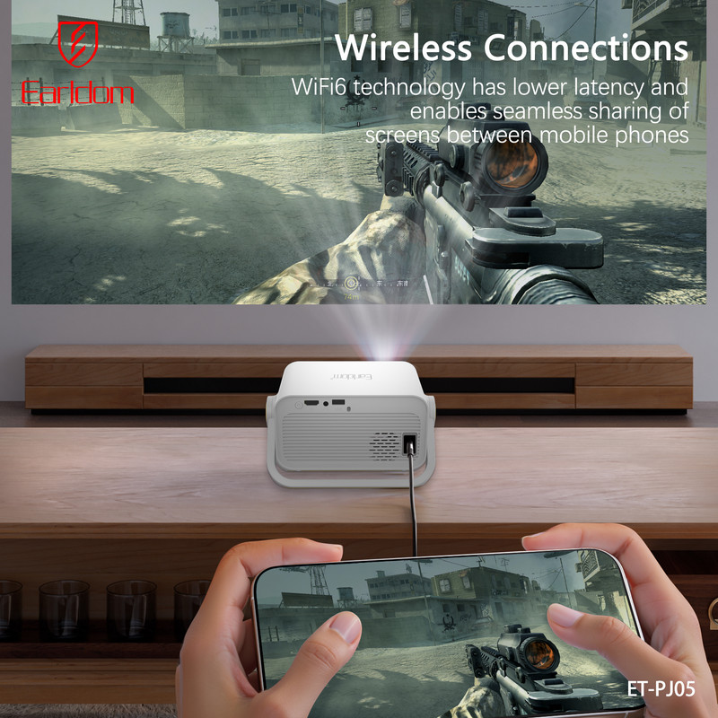 ویدئو پروژکتور 4K ارلدام مدل PJ05