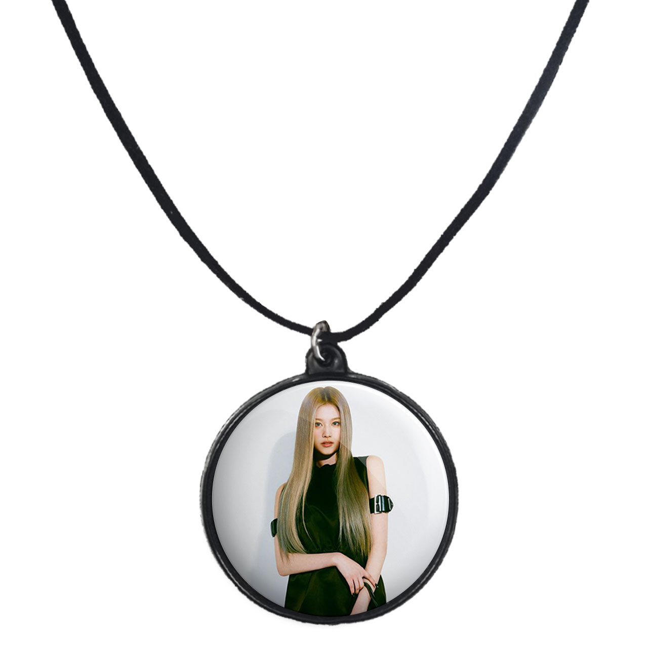 گردنبند پرمانه طرح تو ایس کد pmb.18417 مدل دو طرفه