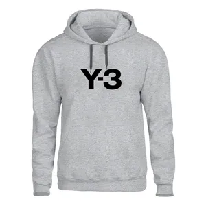 هودی مردانه مدل Y3 کد J242  رنگ طوسی