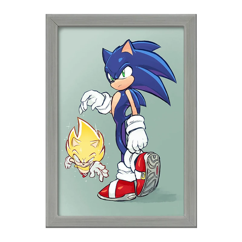 تابلو خندالو طرح سونیک (Sonic) کد 37042