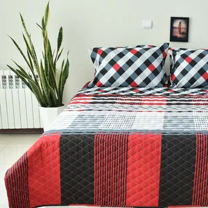 سرویس ملحفه بومرنگ مدل Kamila-180 یکنفره 2 تکه