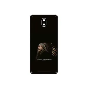MAHOOT Portrait of an Indian Man Cover Sticker for Nokia 3.1