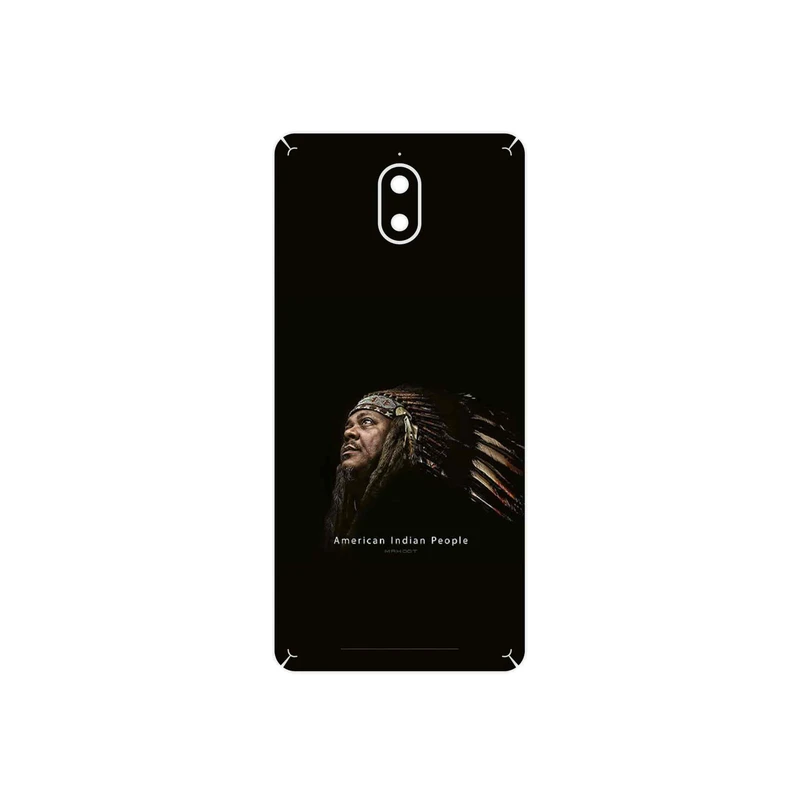 برچسب پوششی ماهوت مدل Portrait of an Indian Man مناسب برای گوشی موبایل نوکیا 3.1