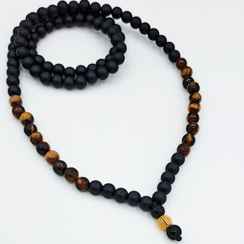 گردنبند طلا 18 عیار مردانه رزالیا مدل golden Tiger کد RGMND-7