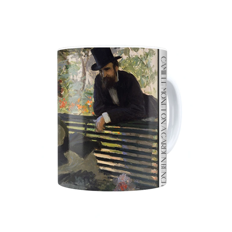 ماگ ترمه طراحان ایده مدل کامیل مونه رو نیمکت باغ از مونه کد art0180