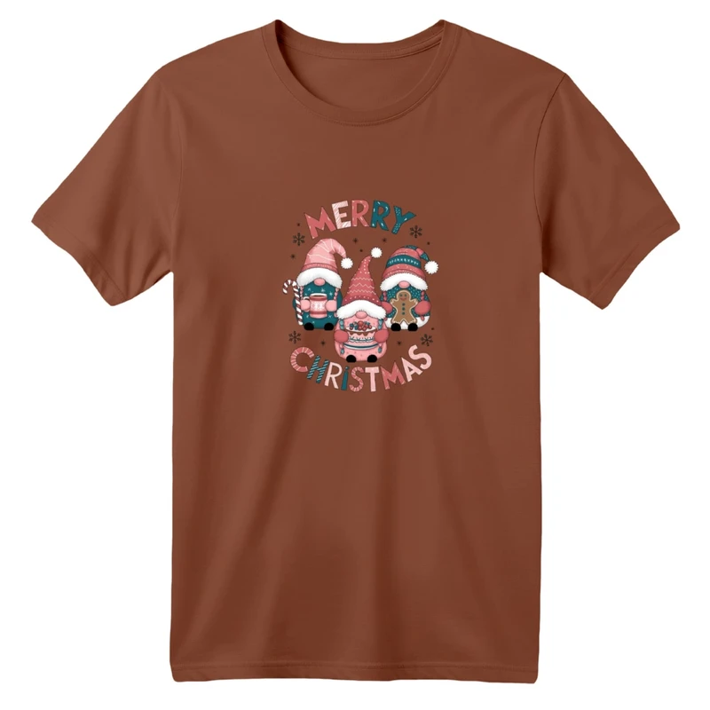 تی شرت آستین کوتاه بچگانه مدل کریسمسی کد 010