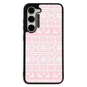 AKAM AMC-WSGS23-WINTER FABRIC-22 Cover For Samsung Galaxy S23
