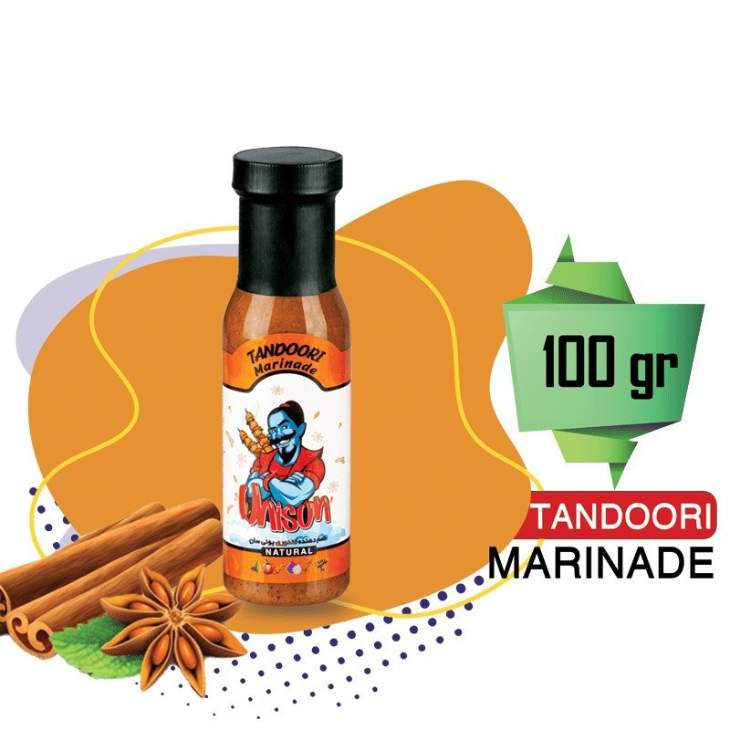 طعم دهنده جوجه کباب تندوری یونی سان - 100 گرم