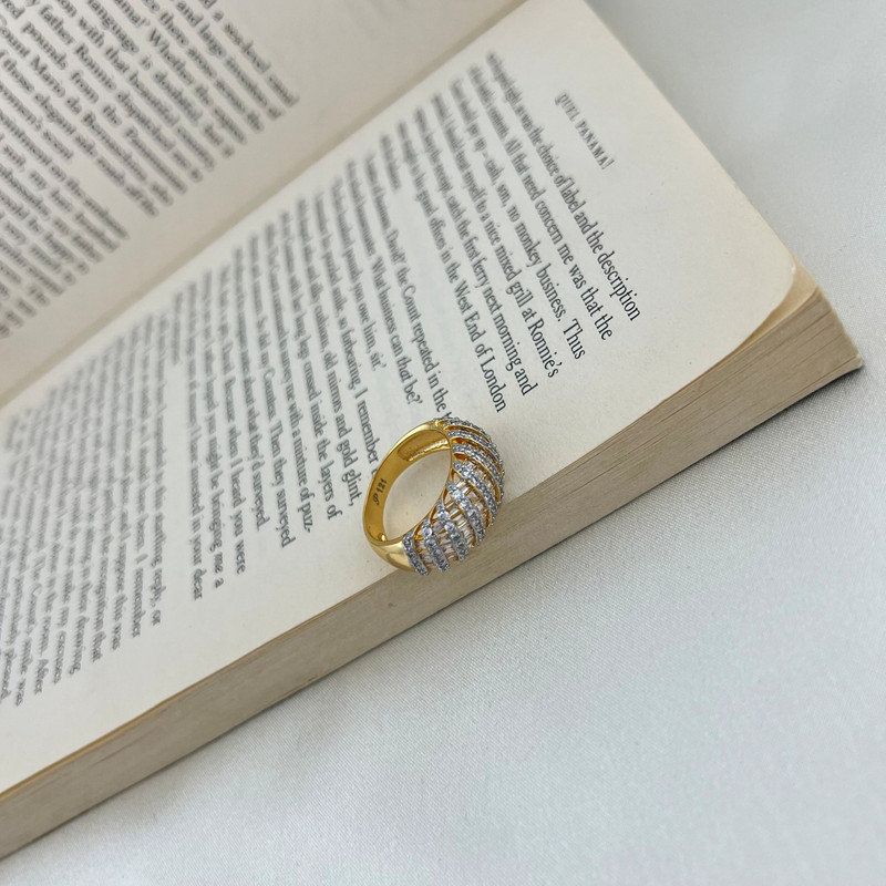 انگشتر زنانه مدل جواهری کد R4562