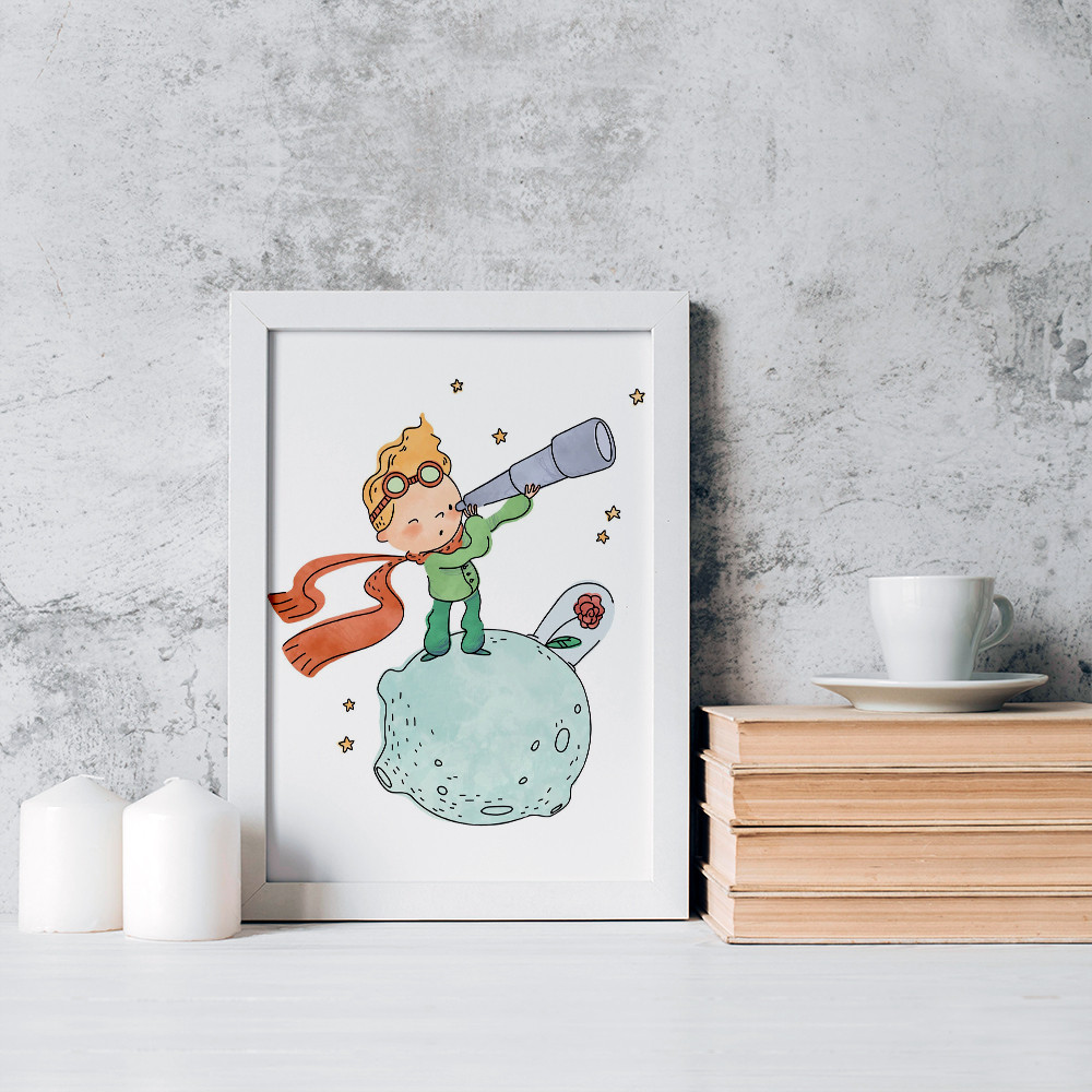 تابلو
کودک خندالو مدل شازده کوچولو کد 1825