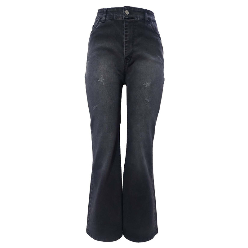 شلوار جین دم پا گشاد زنانه