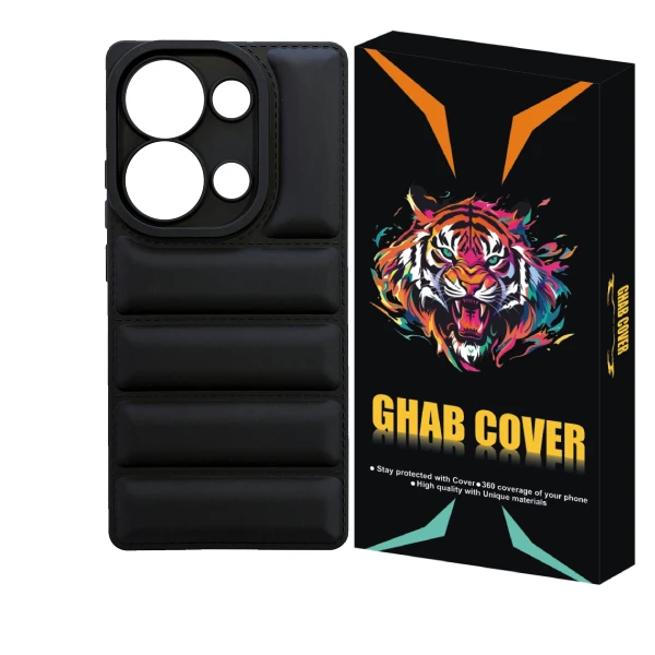 کاور قاب کاور مدل پافری طرح Puffery مناسب برای گوشی موبایل شیائومی Redmi Note 13 4G