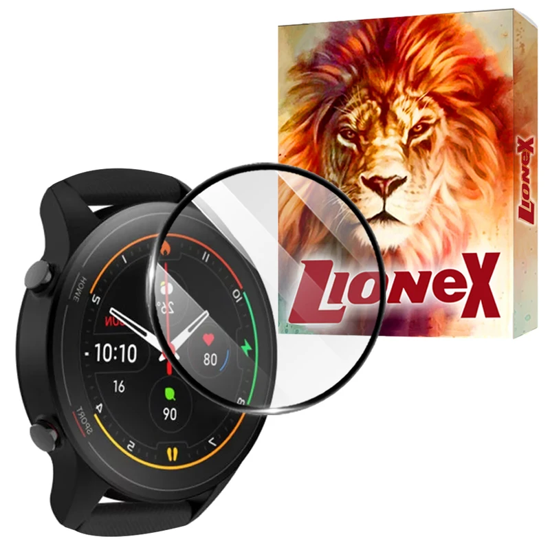 محافظ صفحه نمایش لایونکس مدل LWPM مناسب برای ساعت هوشمند شیائومی Mi Watch Color Sport