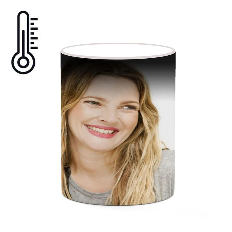 ماگ حرارتی کاکتی طرح Drew Barrymore مدل mgh25801