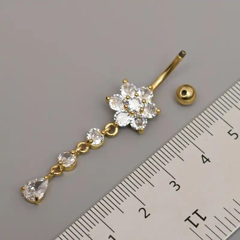 پیرسینگ ناف زنانه پایتخت مدل PS215_A2