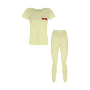 Seven Poon 2391196-19 T-Shirt And Legging Set For Women