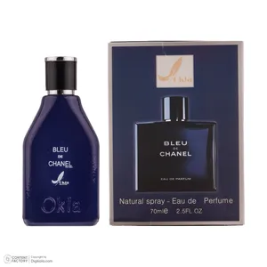 ادو پرفیوم مردانه اوکلا مدل Bleu De Chanel با رایحه خنک حجم 70 میلی لیتر
