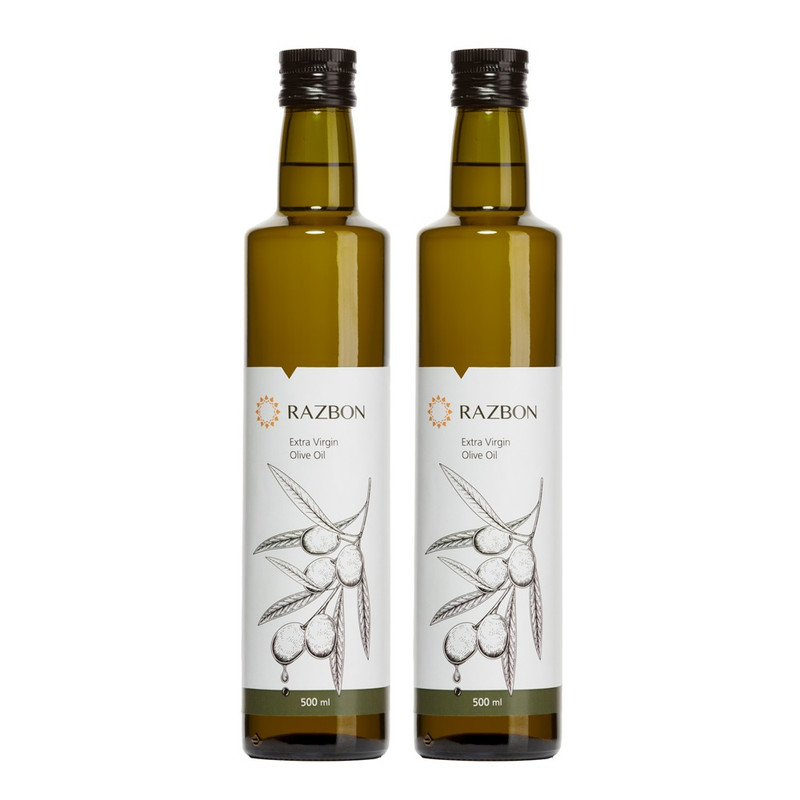 روغن زیتون فرابکر رزبن - 500 میلی لیتر بسته 2 عددی