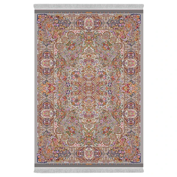 فرش پارچه‌ای دفه مدل فرشینه طرح مدرن کد 795