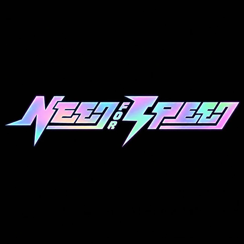 برچسب بدنه خودرو سولگی طرح Need For Speed هولوگرامی کد M181