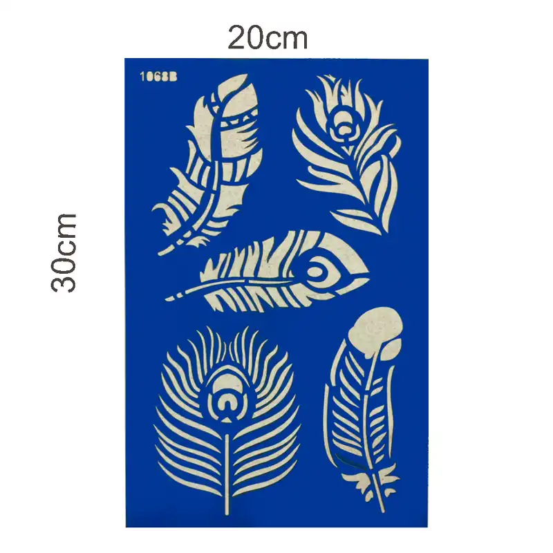 شابلون طرح پر کد Ts1068B