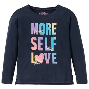 تی شرت آستین بلند دخترانه پیپرتس مدل 21255-1