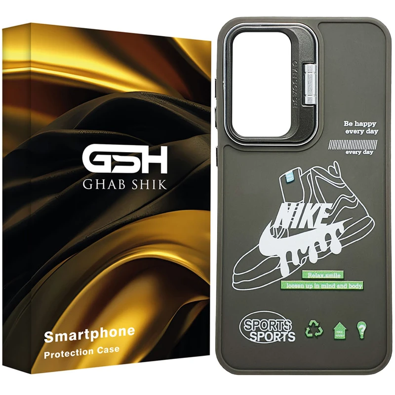 کاور قاب شیک مدل استندی طرح Sport مناسب برای گوشی موبایل سامسونگ Galaxy S23Ultra / S23Ultra 5G