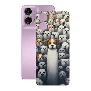 Remax cover sticker Leth model dog design suitable for Motorola Moto G24 mobile phone