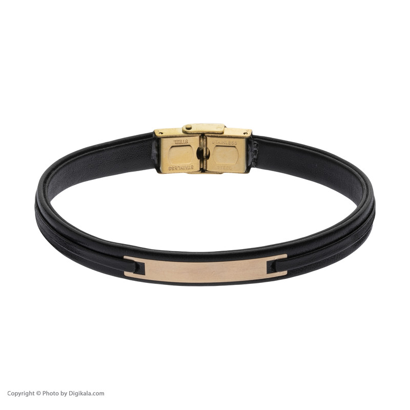 دستبند طلا 18 عیار مردانه مایا ماهک مدل MB1584