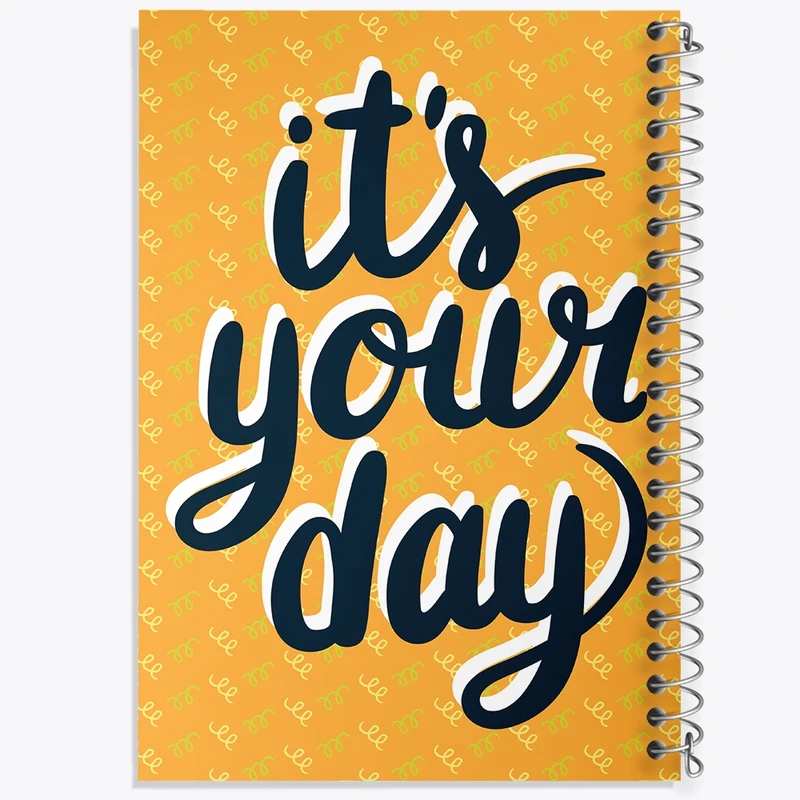 دفتر لیست خرید 50 برگ خندالو طرح It's Your Day کد F2736